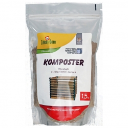 Komposter - enriquece o composto e neutraliza o odor - 1,5 kg - 