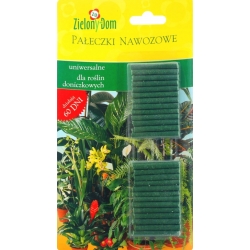 Víceúčelové hnojivé tyčinky pro pokojové rostliny - Zielony Dom® - 30 kusů - 
