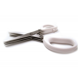 Triple blade scissors - Herbs Cut - White