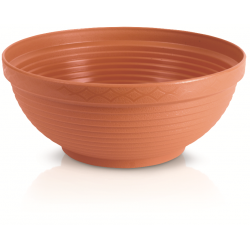 Round flower pot, bowl - Misa - 20 cm - Terracotta