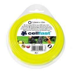 Mowing line for grass trimmers - 3.0 mm, 15 m - round - CELLFAST