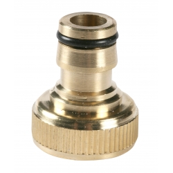 Brass tap adaptor - 1/2" - Greenmill