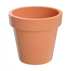 Round light flower pot - Lofly - 20 cm - Terracotta