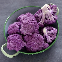 Cauliflower di Sicilia Violetto seeds - Brassica oleracea convar. botrytis var. botrytis - 54 seeds
