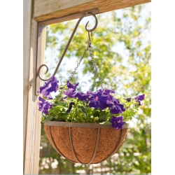 Cadena para cestas colgantes de plantas 35 cm - galvanizada - 