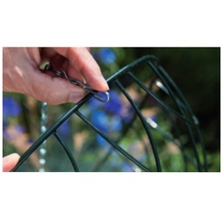 Chain for hanging plant baskets 35 cm - galvanized