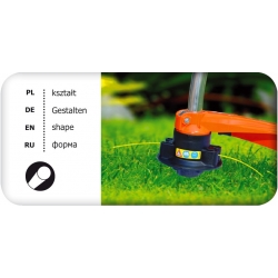Mowing line for grass trimmers - 2.4 mm, 15 m - round - CELLFAST