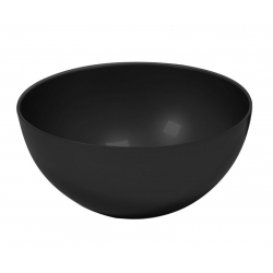 Чаша - композиционная основа - Миса Рукола - 23 см - черная - 