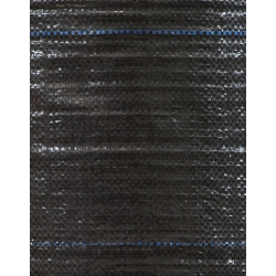 Črna tkanina proti plevelu (agrotekstil) - debelejša od flisa - 1,10 x 10,00 m - 