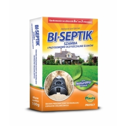 Bi-Septik-pesualtaan ja kodin jätevedenpuhdistamon aktivointiaine - 100 g - 