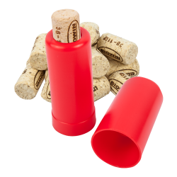Wine corking set - Corker Simplex + 10 corks