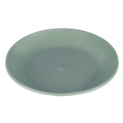 "Kolor" saksı tabağı - 9 cm - nane yeşili - 