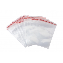 Resealable zip bags 40 x 60 x 0.035 mm - 100 pcs.