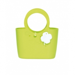 Elastisk og holdbar Lily taske - 16 cm - limegrøn - 