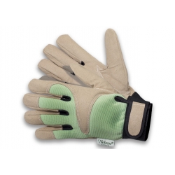 Светло зелене - беж Курребо вртне рукавице - изузетно издржљиве - 