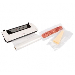 Vacuum food sealer with 9-m roll of vacuum packaging foil