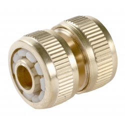 Brass hose repairer, connector - 1/2"
