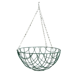 Wire flower hanging basket - 30 cm