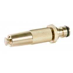 Brass nozzle with flow control - Greenmill