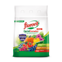 "Ogród Complex" - Yleiskäyttöinen puutarhalannoite - Florovit® - 1 kg - 