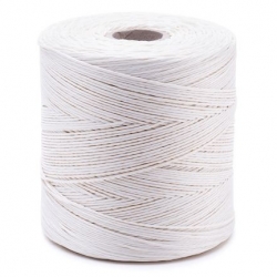 White linen waxed thread - 500 g / 600 m