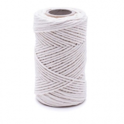 Priadza z prírodnej bavlnenej bavlny - 100 g / 70 m - 