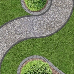 UNIBORD κορνίζα κήπου με αιχμές αγκύρωσης - 4 m - CELLFAST - 