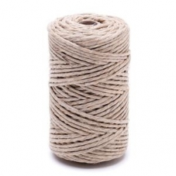 Linen waxed thread - 50 g / 60 m