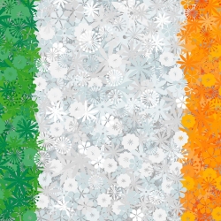 アイルランドの国旗 -  3開花植物の品種の種 -  - シーズ