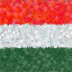 پرچم مجارستان - دانه های 3 گونه - 