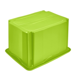 Зеленый 30-литровый контейнер для хранения Emil - 
