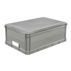 Pale grey 45-litre Robert transportation container