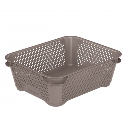 Grey-brown A6 storage basket