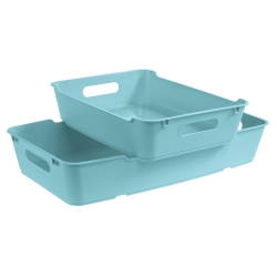 Kitchen utensil box - Lotta - 5.5-litre - watery blue
