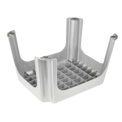 Plastic silvery-grey stool
