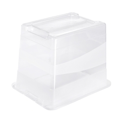 جعبه شفاف 24 لیتری کرنلیا با یک درب - 