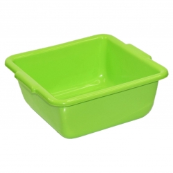 정사각형 그릇-38 x 38 cm-녹색 - 