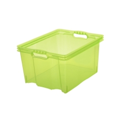Multi-Box tárolóedény - XL méret - átlátszó zöld - 