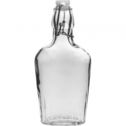 Hip flask with an airtight lock - 250 ml