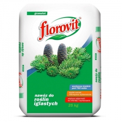 Îngrășământ de conifere - crește rezistența la boli și îngheț - Florovit® - 25 kg - 