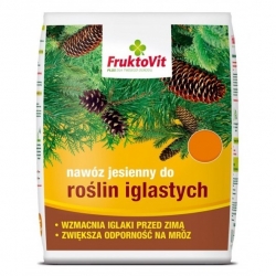 Jesenné hnojivo pre ihličnany - Fruktovit® - 25 kg - 