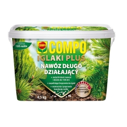Dlhodobé ihličnaté hnojivo „Iglaki Plus“ (Conifer Plus) - Compo® - 4,5 kg - 