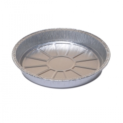 Runde Aluminium-Kuchenform für Käsekuchen und Joghurtkuchen - 635 ml - 15 Stück - 