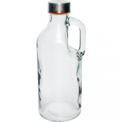 Botella "Samurai" con tapón de rosca y asa - 1 litro - 