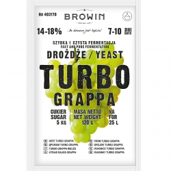 Distiller's yeast Turbo - Grappa - 23 g