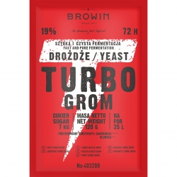 Distiller's Yeast Turbo - Grom 72 h - 120 g