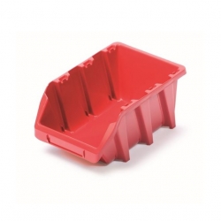 Caixa de ferramentas, bandeja de oficina Bineer Long - 11,8 x 19,8 cm - vermelho - 
