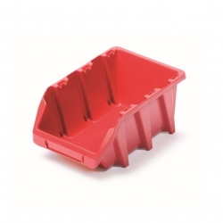 Boîte à outils, plateau d'atelier Bineer Long - 15,8 x 24,9 cm - rouge - 