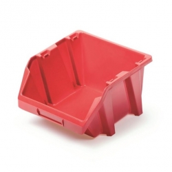 Cassetta degli attrezzi, vassoio da officina Bineer Short - 15,8 x 18,7 cm - rosso - 