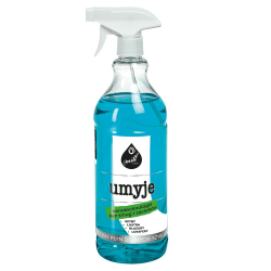 Umyje (Will Clean) - účinná kapalina na čištění skla, zrcadel, dlaždic a skleněných cihel - nezanechává šmouhy - Mill Clean - 1,22 l - 